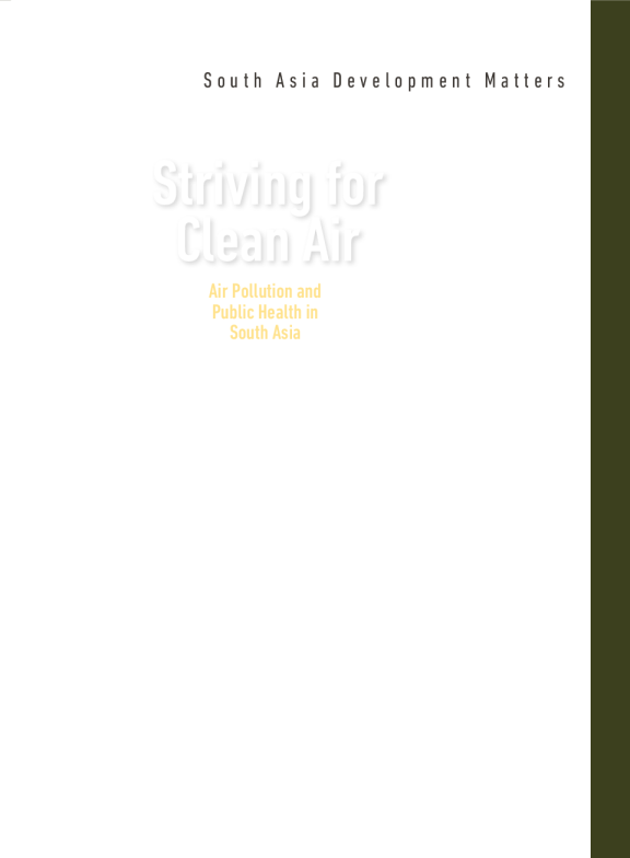争取清洁空气：南亚的空气污染与公共卫生