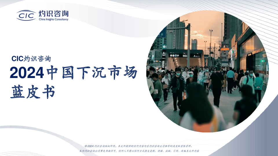 2024中国下沉市场蓝皮书