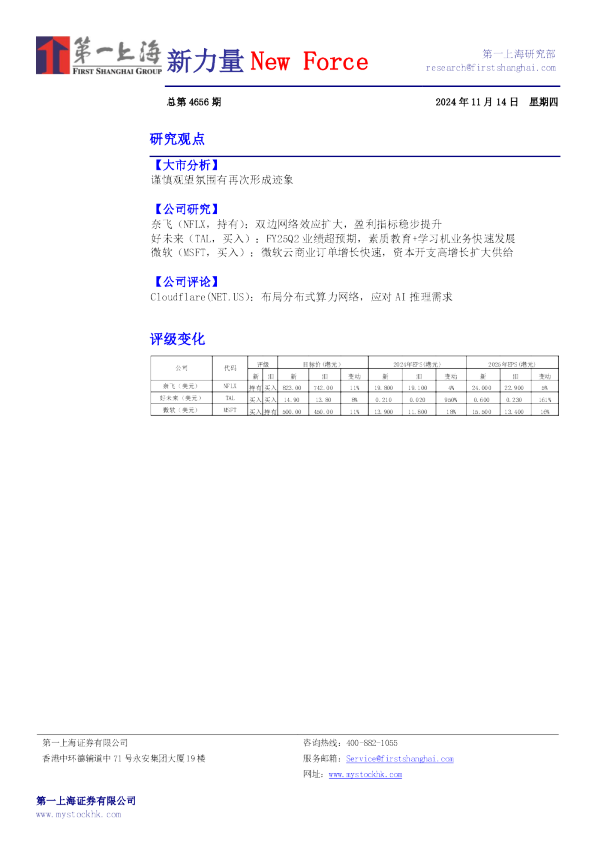 新力量New Force总第4656期