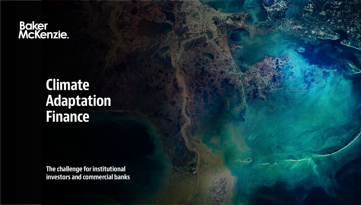 气候适应金融 ： 解锁私人金融