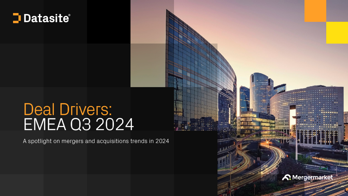 交易驱动因素 ： EMEA Q3 2024