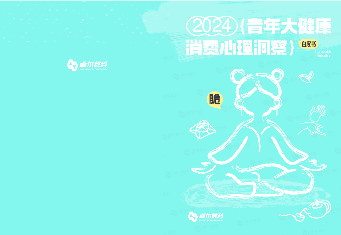 2024青年大健康消费心理洞察白皮书