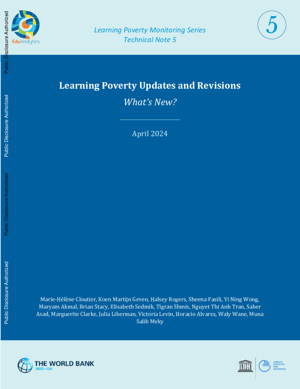 学习贫困的更新和修订：有什么新进展？2024
