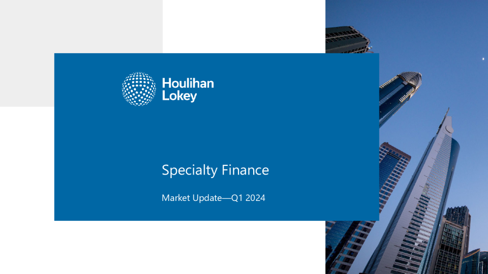 2024年第一季度 市场更新