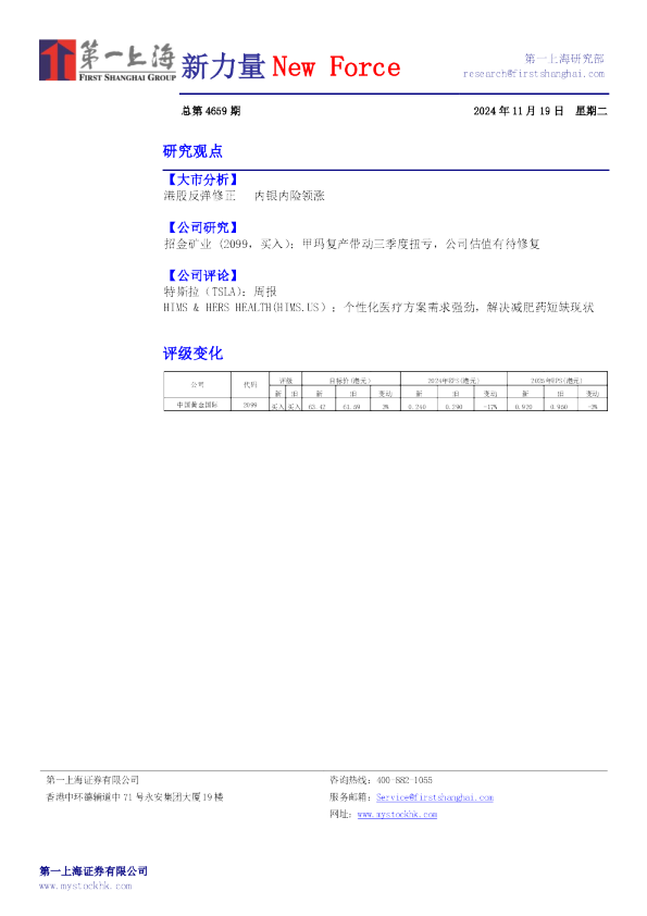 新力量New Force总第4659期