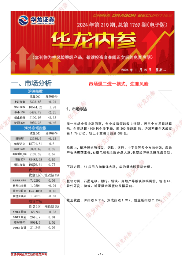 华龙内参2024年第210期，总第1769期（电子版）