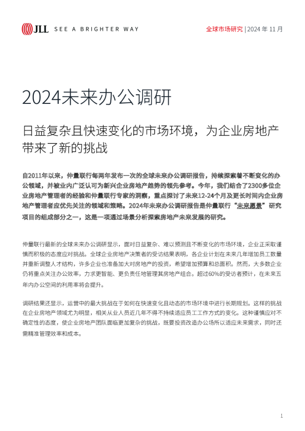2024未来办公调研