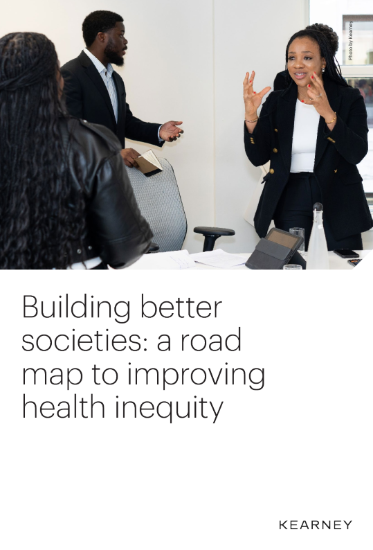 改善健康不平等的路线图 - 科尔尼