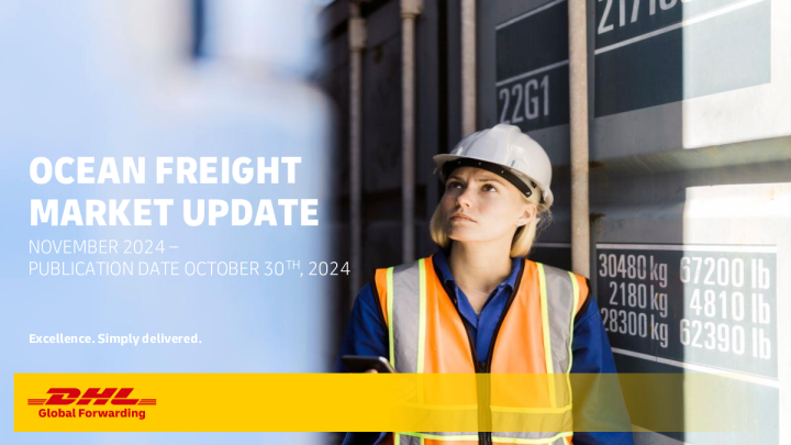 DHL 海运市场更新 – 2024年11月