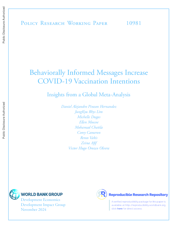 行为知情信息增加了 COVID - 19 疫苗接种意图