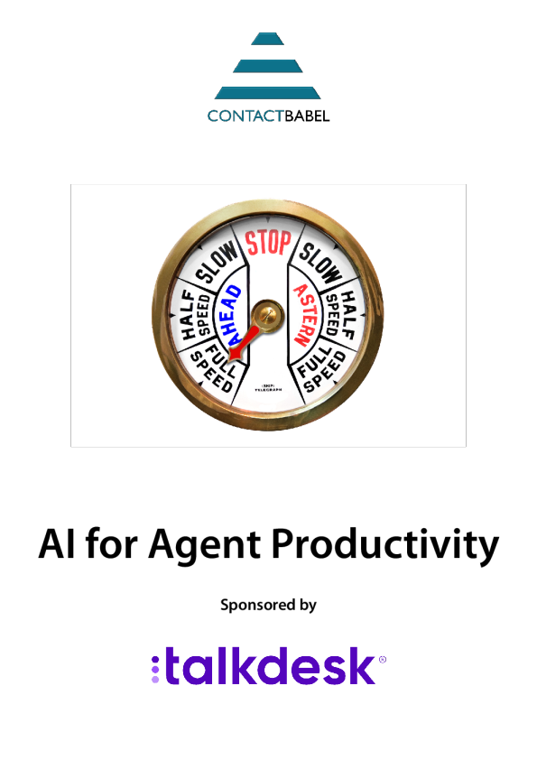 AI for Agent Productivity UK