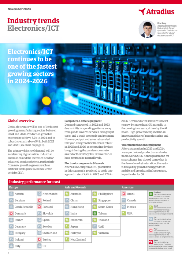 电子 / ICT 行业趋势 2024 年 11 月