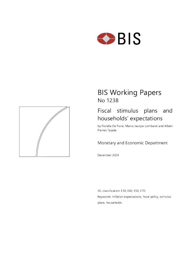 财政刺激计划和家庭预期