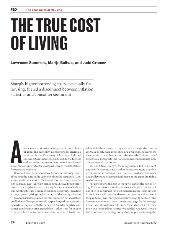 真正的生活成本