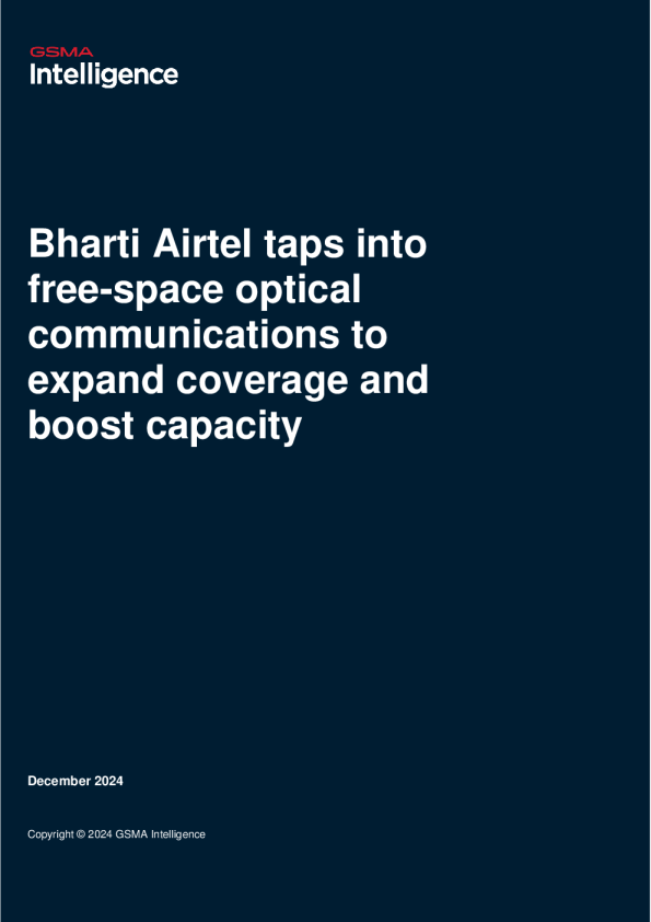 Bharti Airtel利用自由空间光通信扩大覆盖范围并提高容量