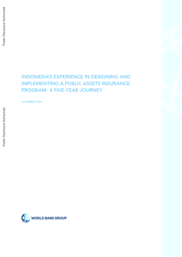 印度尼西亚设计和实施公共资产保险计划的经验