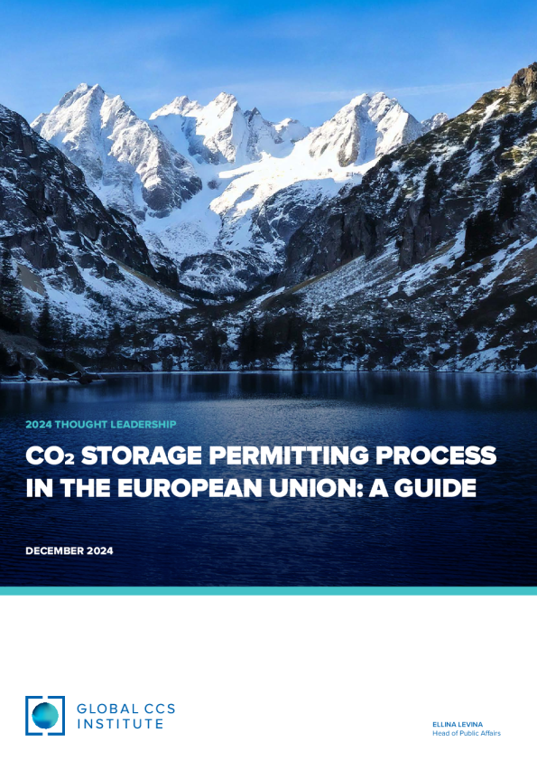 思想领导 - 欧盟的二氧化碳储存许可过程 ： 指南