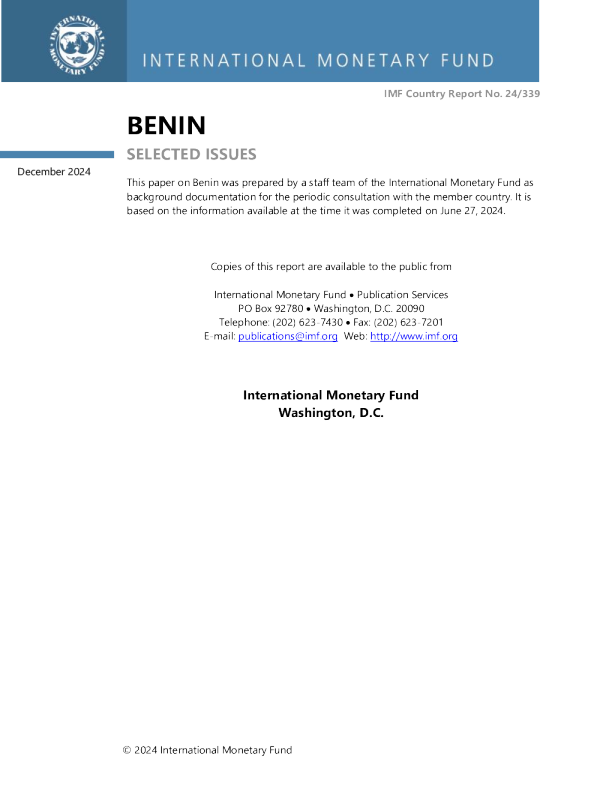 贝宁：选定问题