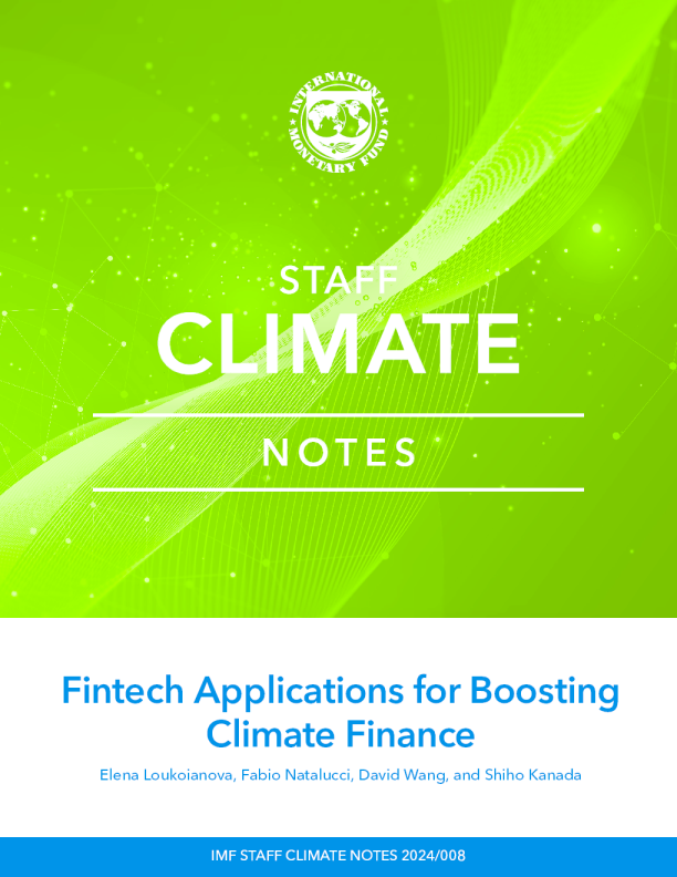 金融科技应用促进气候融资2024