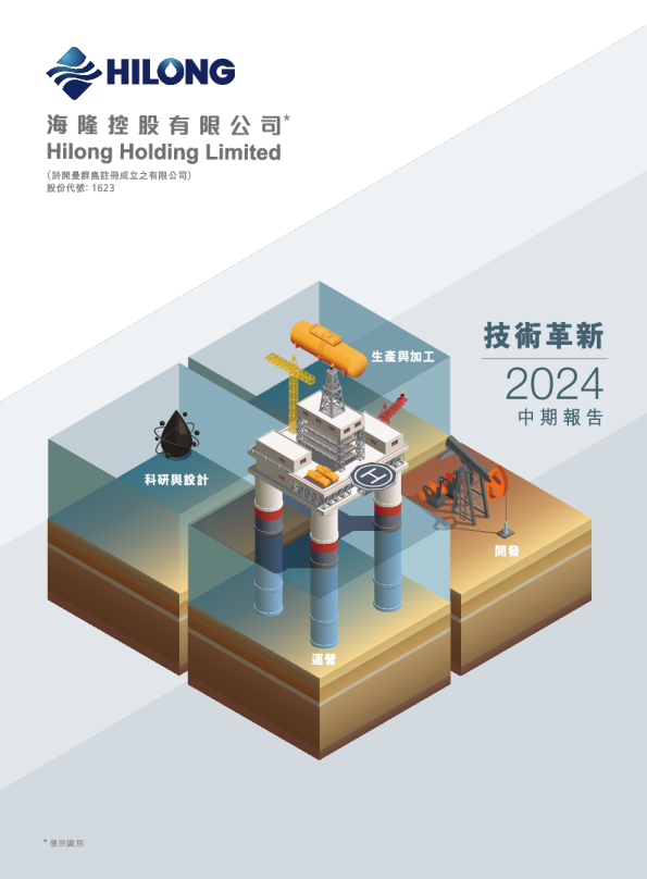 海隆控股二零二四年中期报告