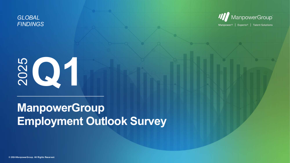 2025年第一季度全球雇佣前景调查报告