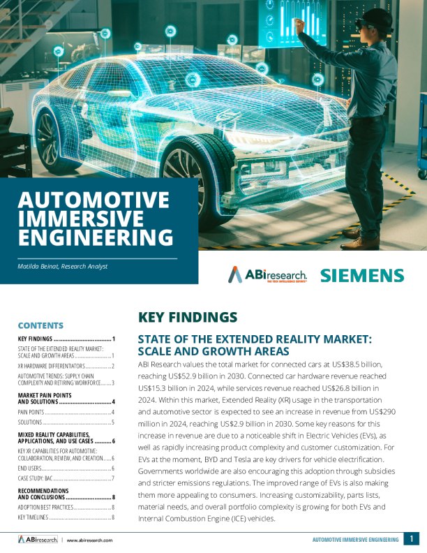 汽车沉浸式工程