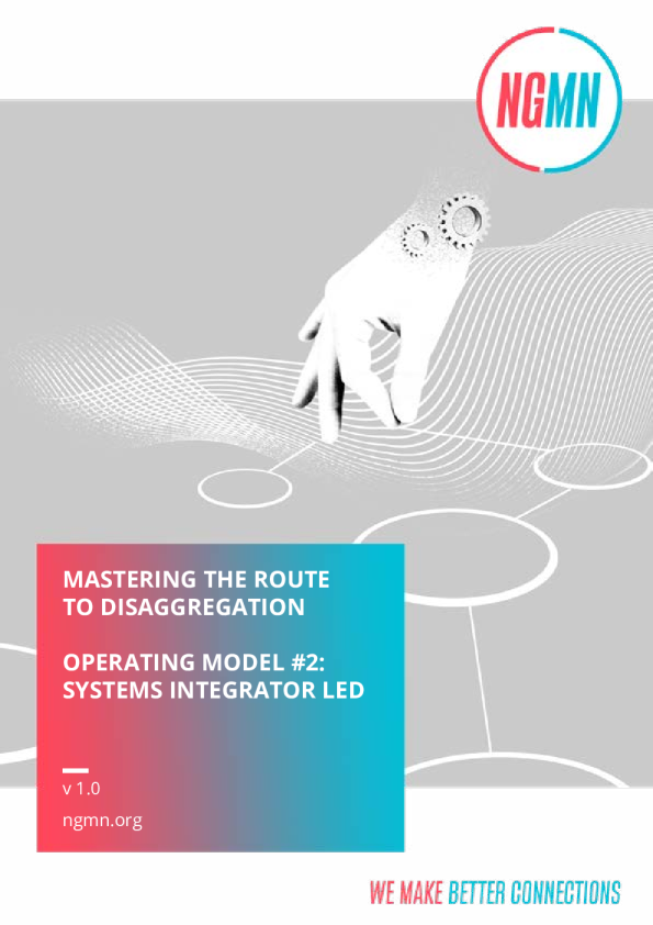 操作模型 # 2 - 系统集成商 Led