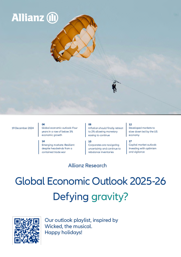 2025-2026年全球经济展望：逆势而行？