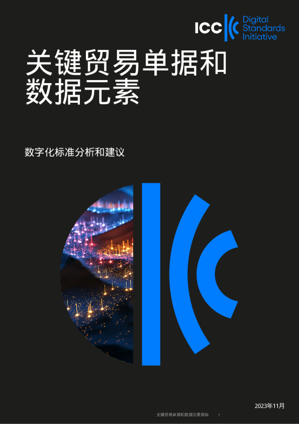 2024关键贸易单据和数据元素报告(第二批)