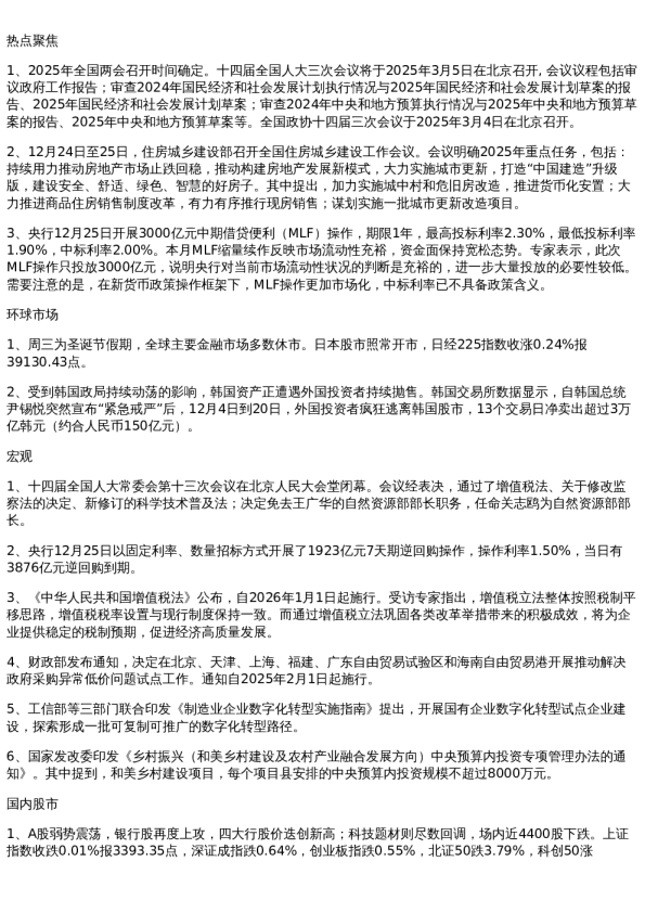 投资参考