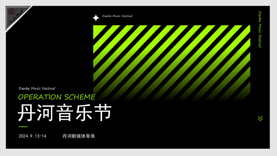 丹河音乐节夏季潮流潮流音乐音乐节嘉年华年度活动策划方案