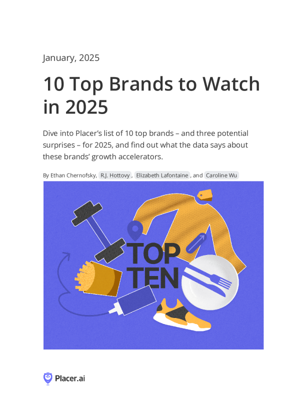 2025年值得关注的十大品牌及三个潜在惊喜