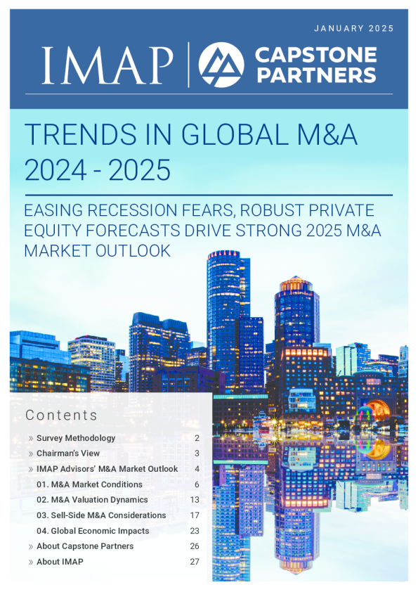 2024-2025年全球并购趋势