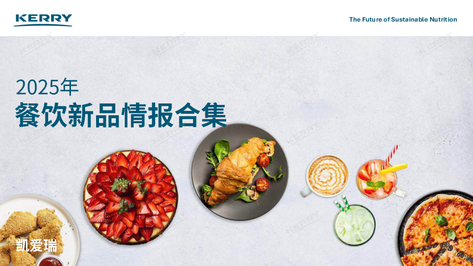 凯爱瑞餐饮新品情报合集