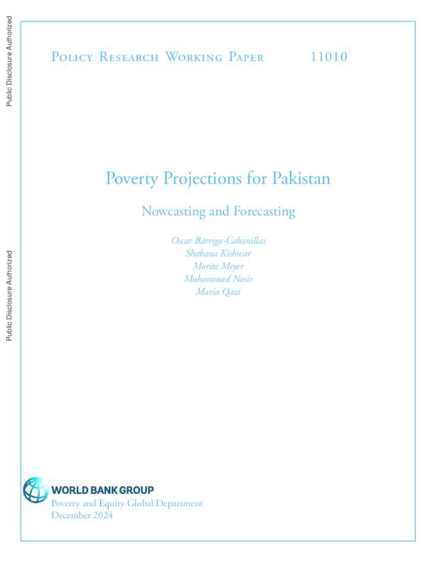 巴基斯坦的贫困预测