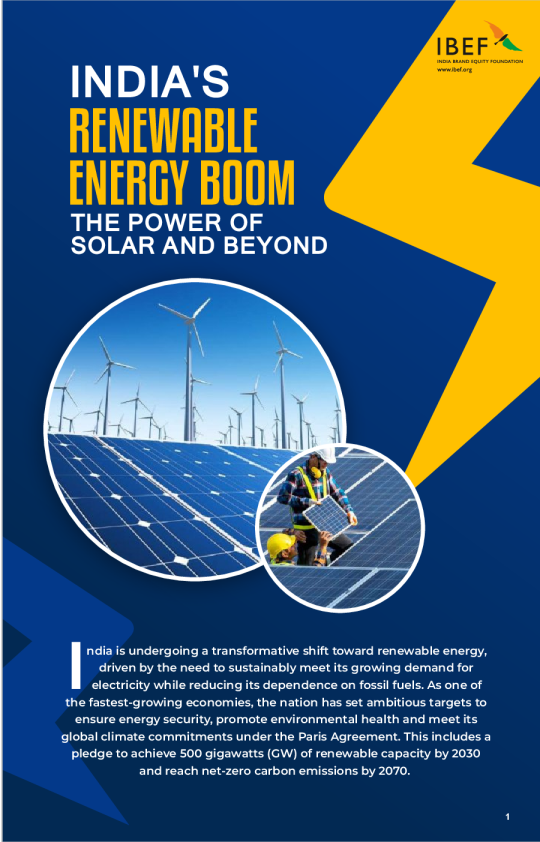 印度的可再生能源繁荣 ： 太阳能及其它的力量