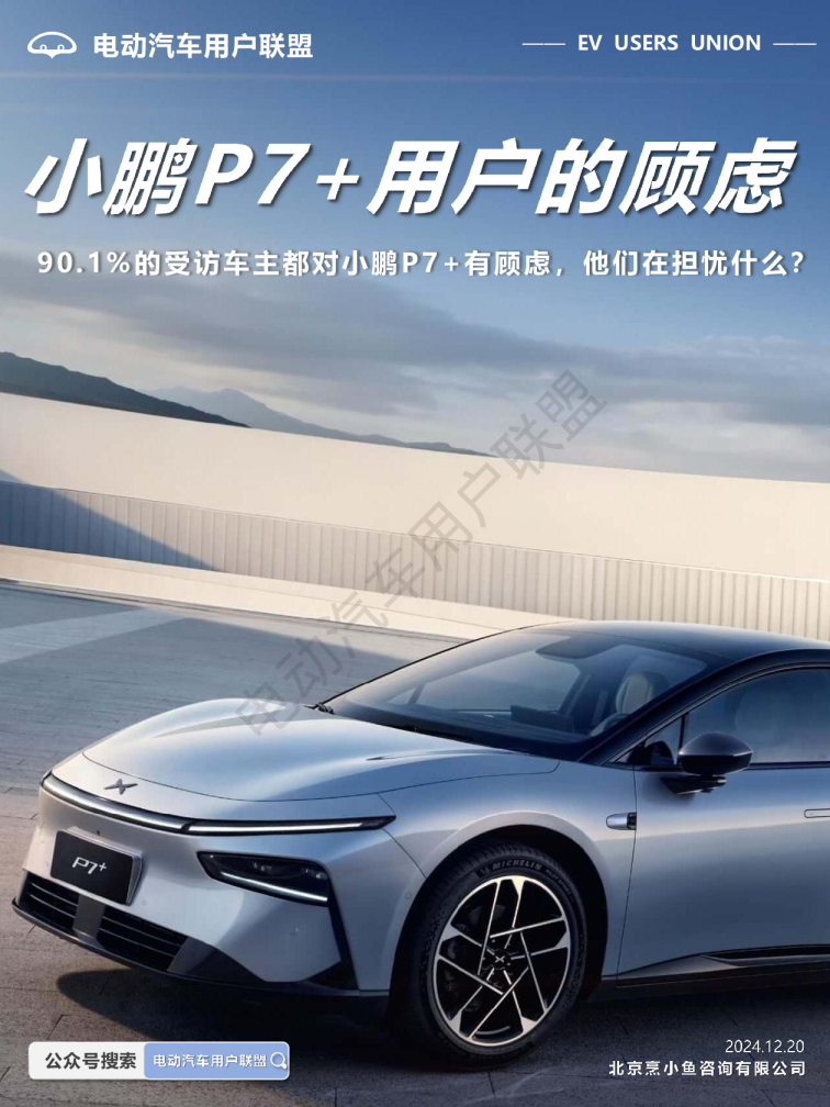 小鹏P7+用户顾虑点、售前服务满意度、意见与建议
