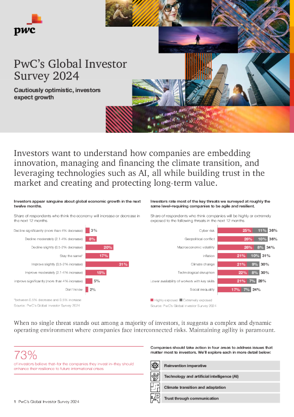 2024年全球投资者调研