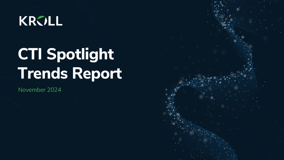 11 月威胁情报聚焦报告