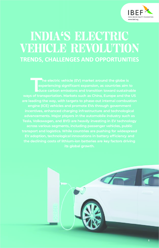 印度电动汽车革命 ： 趋势、挑战与机遇
