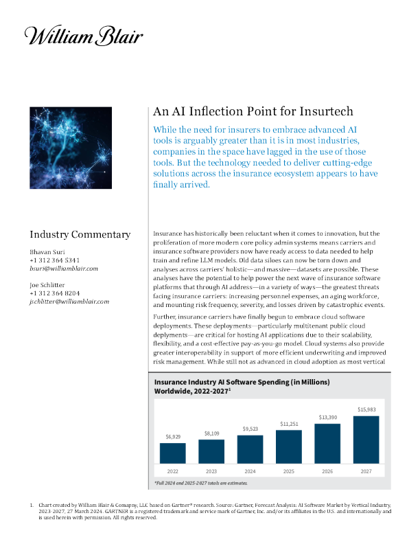 保险技术的 AI 拐点