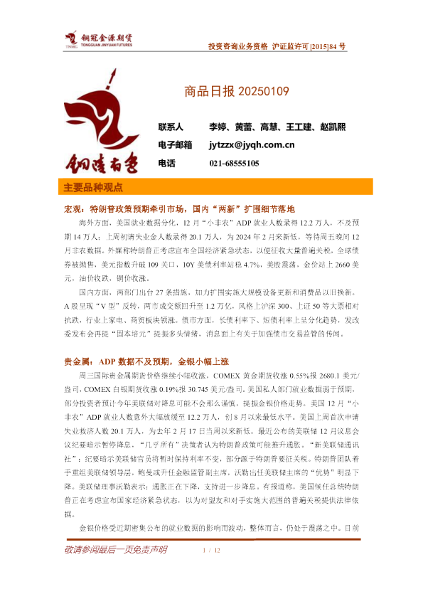 商品日报