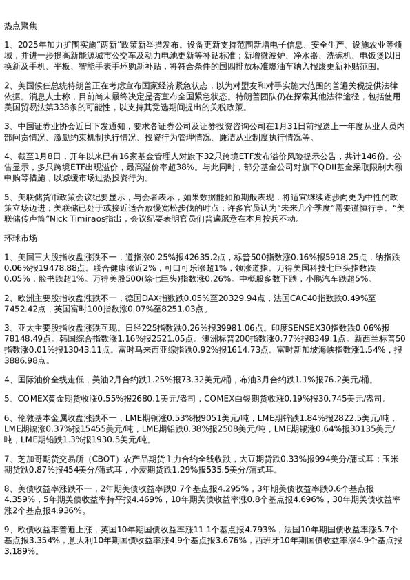 投资参考