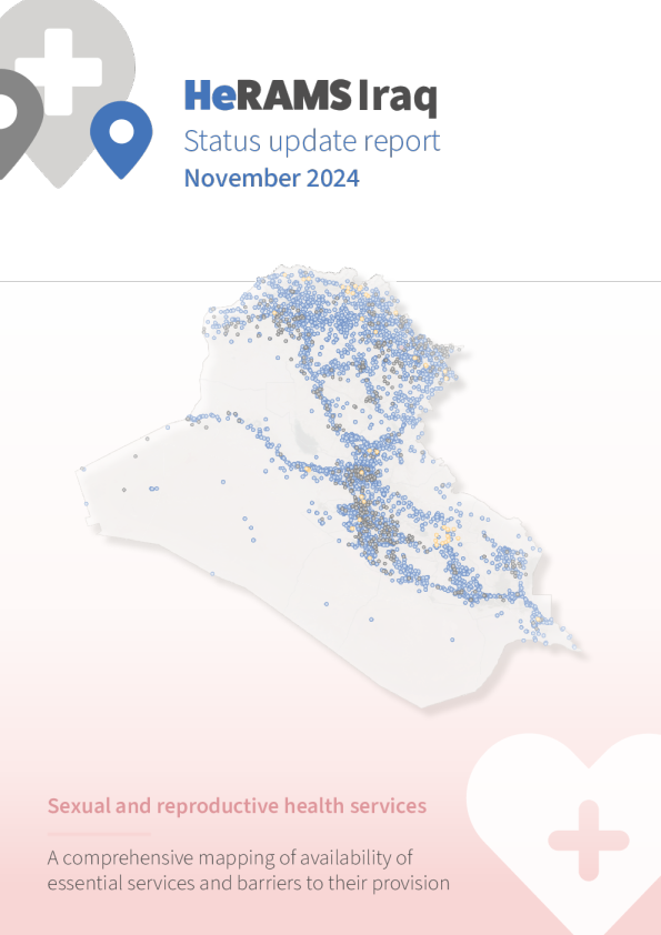 HeRAMS Iraq status update report November 2024: Sexual and reproductive health services