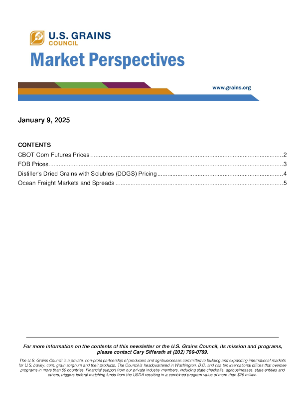 市场展望——2025年1月9日