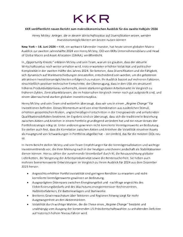  2024年第二季度宏观展望报告