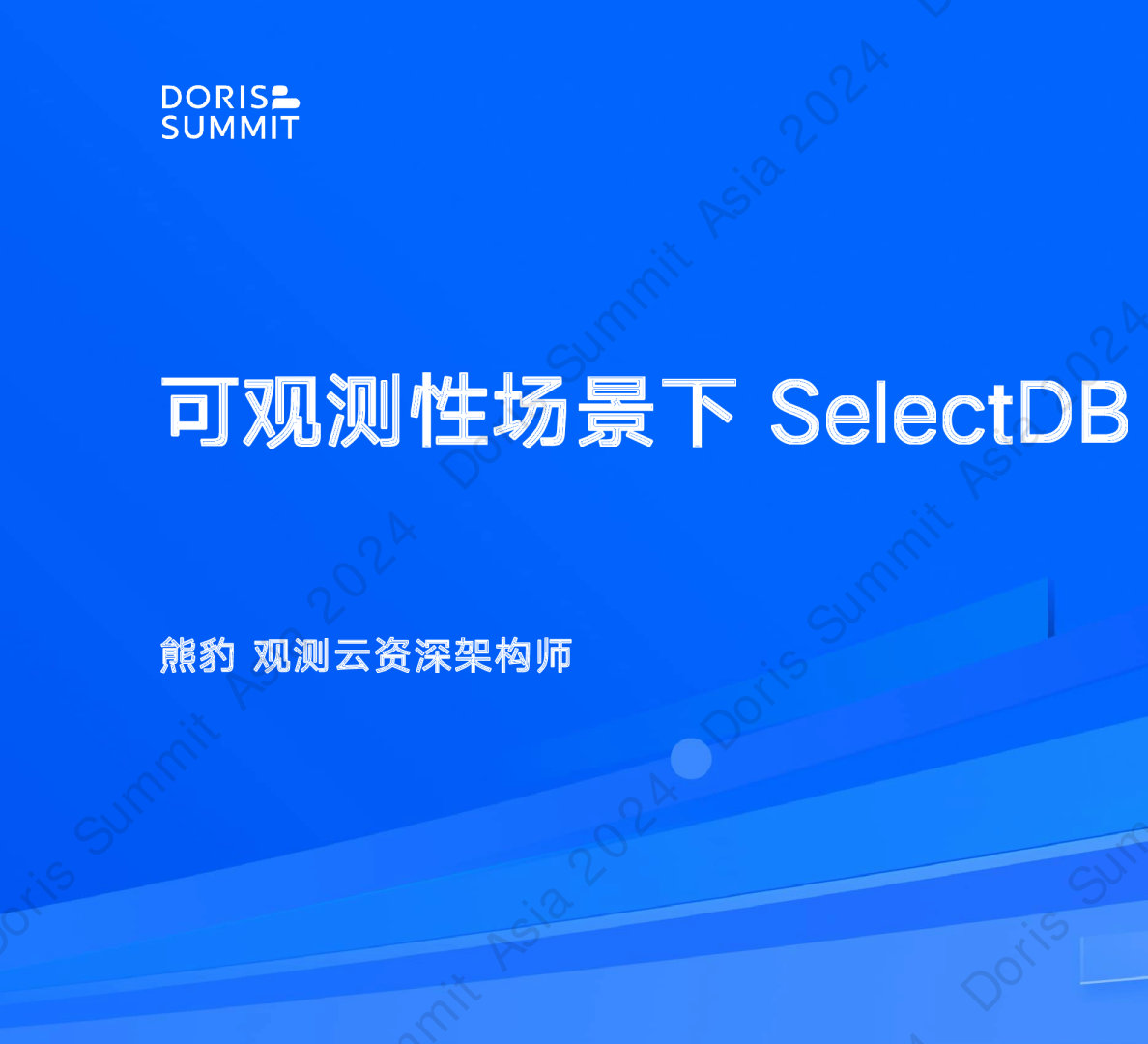 可观测性场景下SelectDB流式聚合增强
