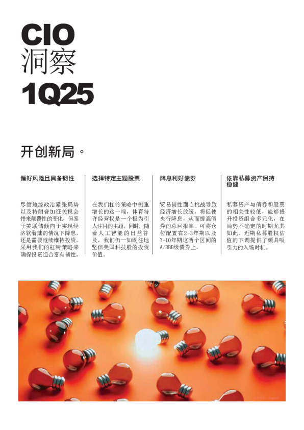 2025年第一季度CIO洞察报告