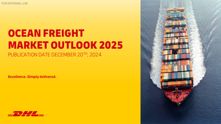 DHL海上货运市场展望2025