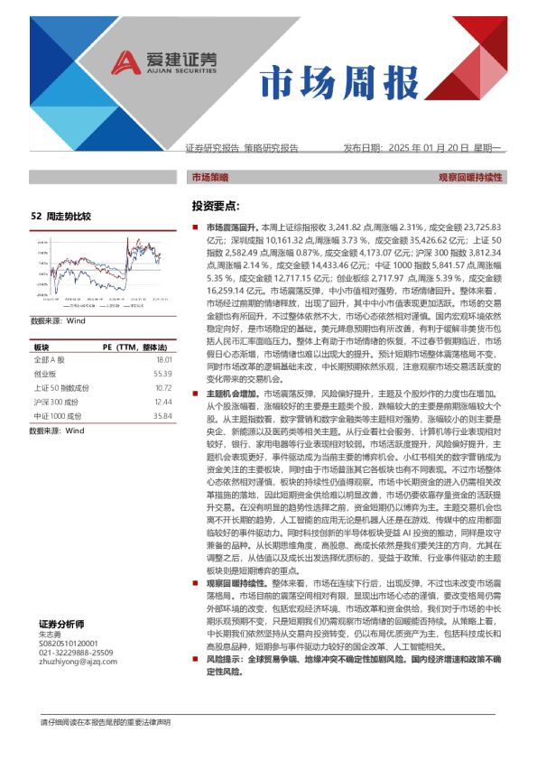 市场周报：观察回暖持续性